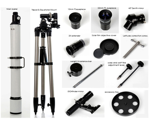 Telescopio Astronómico Personalizado OEM/ODM, Telescopio Astronómico KJ_vicoda90eq/900 para Observación del Cielo - Product Image 4