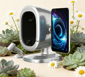 Hautanalyse-Gerät mit 8 Lichtmodi und 3D-Scanner mit Handmikroskop für Akne, Pigmentflecken, Poren und Falten - Product Image 1