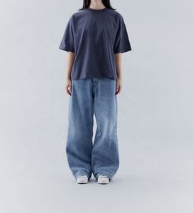 Nuova moda 250g 100% cotone bianco Plus Size T-Shirt da donna con grafica bianca e maglietta oversize da <span class=keywords><strong>uomo</strong></span> - Product Image 5