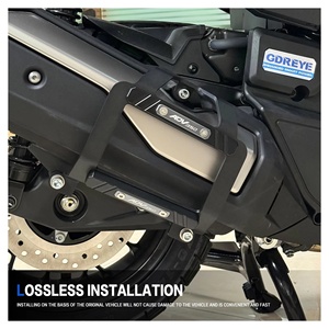 กันชนกันล้มสำหรับรถมอเตอร์ไซค์ <span class=keywords><strong>HONDA</strong></span> ADV350 ปี 2024 2025 ป้องกันท่อไอเสีย ป้องกันการกระแทก ป้องกันการล้ม - Product Image 2