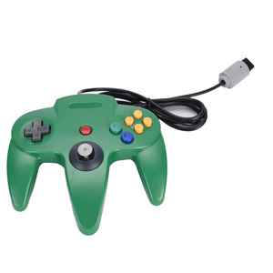 نموذج جديد غمبد الألعاب joypads لنينتندو N64 المضيف عصا التحكم في اللعبة ذراع تحكّم سلكيّة - Product Image 3