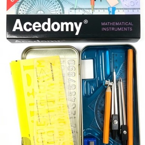Meilleures ventes sur le marché nigérian : Ensemble de géométrie Acedomy 13 pièces de haute qualité avec compas, gomme et taille-crayon pour dessiner des cercles - Product Image 5