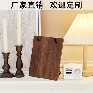 ปฏิทินตั้งโต๊ะไม้สไตล์เรโทรปรับแต่งได้ พร้อมลายสลักรูปทรงสี่เหลี่ยมผืนผ้า สำหรับตกแต่งสำนักงานและบ้าน - Product Image 3