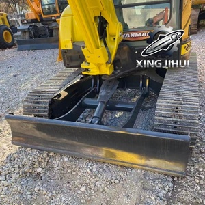 Mini-excavatrice Yanmar VIC55 d'occasion, marque japonaise d'origine, 5,5 tonnes, sur chenilles en caoutchouc, modèle 2023 - Product Image 4