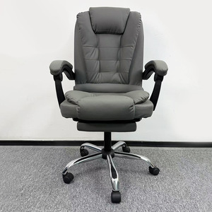 Silla de oficina ergonómica reclinable con masaje y giratoria de Mrr Furniture para uso en el hogar y la oficina. - Product Image 2