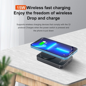 2025 solarflow MAG 10000mAh พาวเวอร์แบงค์แบบแม่เหล็กชาร์จเร็ว PD 20W สำรองพลังงานแสงอาทิตย์สำหรับ iPhone 16/15/14 - Product Image 4