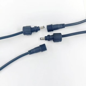 Cable de alimentación CC DC5521, cable de PVC impermeable IP65, conector macho-hembra CC, cable de extensión para uso con bomba - Product Image 2
