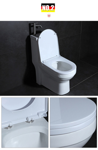 WC en céramique allongé et élégant avec citerne de lavage à double chasse intégrée au <span class=keywords><strong>lavabo</strong></span> - Product Image 4