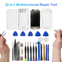 22 1 jeu de tournevis d'ouverture de levier pour iPhone ordinateur portable réparation Smartphones ensemble d'outils dans l'emballage de la boîte
