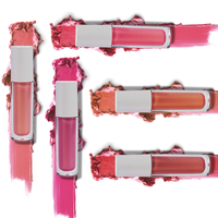 Rouge à Lèvres Liquide Mat Végétalien Hydratant et Waterproof Longue Durée, à Base de Minéraux et d'Extraits Végétaux, Haute Qualité, Meilleure Vente, Tendance