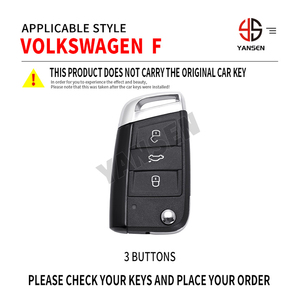 <span class=keywords><strong>2025</strong></span> Racing Phong Cách Kim Loại Chìa Khóa Xe Trường Hợp Fob Bìa Cho <span class=keywords><strong>VW</strong></span> Volkswagen Polo Tiguan Passat Golf <span class=keywords><strong>Jetta</strong></span> Lavida Skoda Octavia Kẽm Hợp Kim - Product Image 6