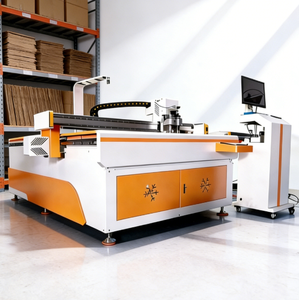 Cutter à lame vibrante CCD haute précision avec roue de rainurage pour carton, papier ondulé, mousse EVA, tissu <span class=keywords><strong>non</strong></span> tissé, feutre - Product Image 2