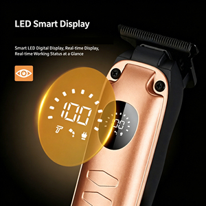 Tondeuse à barbe électrique professionnelle DOODA en stock, lame en acier inoxydable, rechargeable par USB, sans fil - Product Image 2