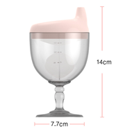 Gobelet d'apprentissage pour bébé en PP de 150 ml avec bec de canard pour l'alimentation