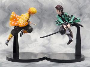 Estatuilla de 6 estilos, estatuas Demon Slayer Kimetsu no Yaiba Battle Kamado Nezuko Kamado Tanjirou Kanroji <span class=keywords><strong>Mitsuri</strong></span>, <span class=keywords><strong>figura</strong></span> de Anime de PVC - Product Image 4