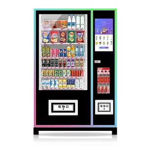 Food and beverage combination vending machine with refrigeration effect, vegetable reverse vending machine