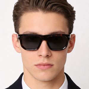 Gafas de Sol Cuadradas de Acetato con Montura Completa para Hombre, Protección UV400, Protección Solar para Adultos, Disponibles en Stock - Product Image 2