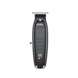 Tondeuse à cheveux <span class=keywords><strong>Kemei</strong></span> Km-H71, design <span class=keywords><strong>mini</strong></span>, batterie au lithium 1400 mAh, charge rapide USB, affichage numérique - Product Image 1
