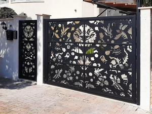 Y L Outdoor Laser geschnittene Aluminium Gartenzaun Handlauf Terrasse Balkon Geländer Balustrade Heißer Verkauf für Villen Easy DIY - Product Image 4