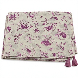 Pañuelo Largo de Verano para Mujer, Ligero, Estampado Floral, con Borlas, Suave y Elegante, Accesorio de Moda, Diseño Personalizado al por Mayor - Product Image 6