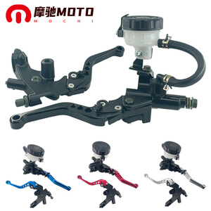 Cilindro Maestro de Freno Hidráulico para Motocicleta, Palanca de Embrague Ajustable de 22 mm para Motocicleta Deportiva Todoterreno, Manillar Modificado - Product Image 4