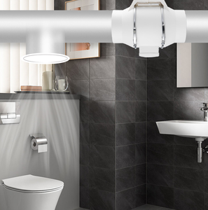 Ventilateur centrifuge industriel en ligne de 8 pouces, léger, 110/220V, ventes chaudes, Biote - Product Image 5