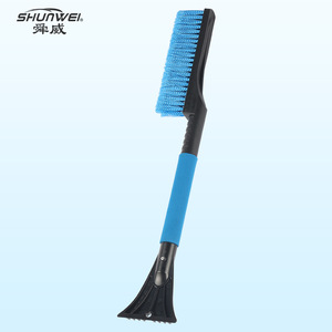 Accessoires automobiles d'hiver Shunwei, pelle à neige 2 en 1, brosse à neige, déneigeur, grattoir à glace, dégivreur - Product Image 1