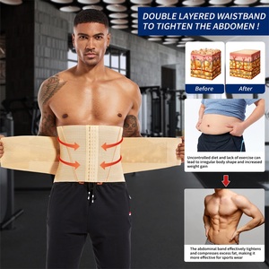 <span class=keywords><strong>Corset</strong></span> <span class=keywords><strong>abdominal</strong></span> <span class=keywords><strong>pour</strong></span> <span class=keywords><strong>hommes</strong></span> Ceinture de gymnastique <span class=keywords><strong>pour</strong></span> le ventre Soutien du dos Bas-ventre Amincissant Entraîneur de taille <span class=keywords><strong>pour</strong></span> <span class=keywords><strong>hommes</strong></span> - Product Image 2