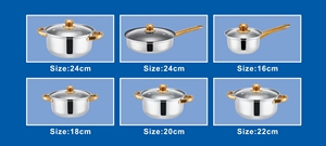 Súp & chứng khoán chậu thân thiện với môi lẩu với Divider cho cảm ứng nồi kép hai mặt súp đồ nấu nướng súp nồi 12 cái Bộ - Product Image 4