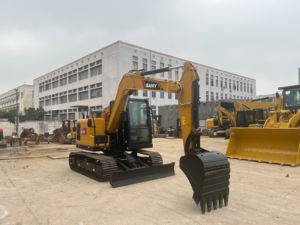 Miniexcavadora hidráulica de cadenas SY75C de 7.5 toneladas para construcción - Product Image 6