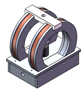 Trung Quốc Nhà Máy Giá Từ Trường PMMA 1-Trục Từ Trường Máy Phát Điện Và Cuộn Dây Phòng Thí Nghiệm Helmholtz Cuộn Dây - Product Image 4