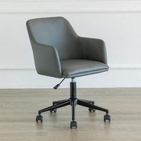 Chaise de bureau à domicile moderne haute performance chaise d'ordinateur élégante et confortable pour les étudiants maquilleurs durables à la mode