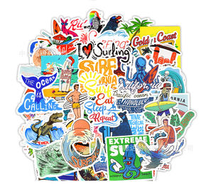50Pcs VSCO Fresh Summer Beach Graffiti <strong>Stickers</strong> for Laptop Refrigerator Car Sea <strong>Surfing</strong> <strong>Sticker</strong> - Product Image 2