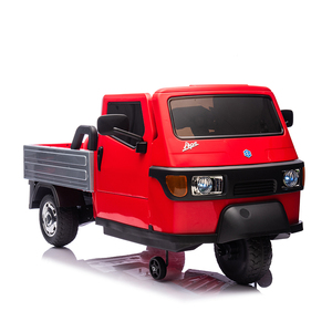Nuovo Arrivo Macchina Giocattolo Elettrica a Tre Ruote Ape 12V con Licenza <span class=keywords><strong>per</strong></span> <span class=keywords><strong>Bambini</strong></span>, Veicolo Guidabile <span class=keywords><strong>per</strong></span> <span class=keywords><strong>Bambini</strong></span> da <span class=keywords><strong>2</strong></span> a 8 <span class=keywords><strong>Anni</strong></span> - Product Image 5