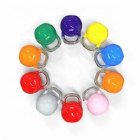 Home Gym Apparatuur 8Kg/10Kg 15Kg Verstelbare Training Fitness Uitoefenen Ketel Bel Pvc Kettlebell 8Kg