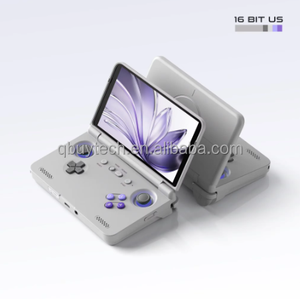 Consola de Juegos Portátil Blue <span class=keywords><strong>Retroid</strong></span> <span class=keywords><strong>Pocket</strong></span> Flip <span class=keywords><strong>2</strong></span> con Pantalla Táctil OLED de 5.5 Pulgadas, Android, Wi-Fi, Diseño Retro Clásico para Videojuegos - Product Image 3