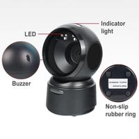 Supermercado omnidireccional pos USB código QR pos cableado resistente comprobador de precios de escritorio 1d 2d Android escáner de código de barras para la venta