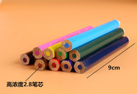 Zhejiang livraison gratuite vente entière fournisseur de crayons mini kit de dessin en bois ensemble de crayons de couleur crayons de couleur pour enfants