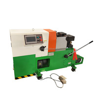 Machine à rouler les fils électrique industrielle haute vitesse pour la fabrication automatique de filetages NPT sur tuyaux et tubes de 4 pouces