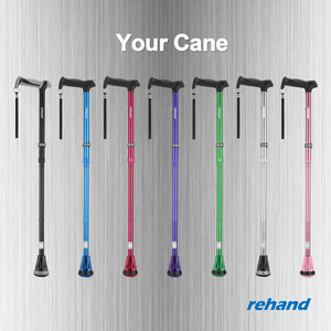 <span class=keywords><strong>Canne</strong></span> de marche réglable en aluminium léger Rehand, cannes pliables personnalisées <span class=keywords><strong>pour</strong></span> une marche pratique - Product Image 2