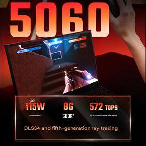 Venta al por Mayor de Portátil para Juegos Nitro Neo de 16 Pulgadas con Pantalla IPS Metálica, Intel Core I7, RTX5060, Alto Rendimiento, Distribuidor Global - Product Image 3