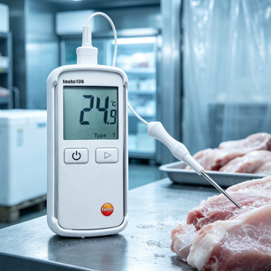 Termómetro Digital para Alimentos Testo 108, Resistente al Agua, Portátil, para Uso en Cocina y Procesamiento de Alimentos - Product Image 2