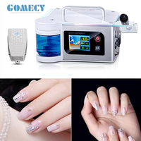 GOMECY Fournitures pour ongles Salon de manucure Machine à ongles Perceuse à ongles Rechargeable Portable Machine à vernis à ongles