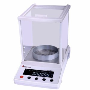 Báscula Digital de Laboratorio Semi-precisa KAB10L 61g/0.01mg con Calibración Interna - Product Image 1