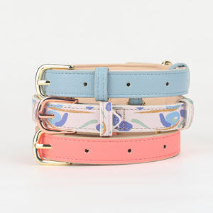 <span class=keywords><strong>Collar</strong></span> de Cuero Genuino para Mascotas, Correa Acolchada Impermeable para Perros de Razas Pequeñas, Medianas y Grandes, Accesorios para Mascotas, Proveedor OEM ODM - Product Image 5