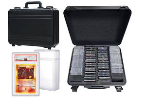 P SA Sports Graded Card Case <span class=keywords><strong>Valise</strong></span> en aluminium pour SGC CSG BGS Trading Graded Card Carrying Case - Product Image 5