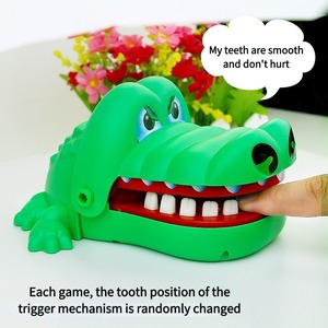 Jincan Small Gift crocodile Tooth Extraction Game Crocodile <b>Bite</b> Finger Toy for Decompression Shark Squeeze Toy for Children - Product Image 5