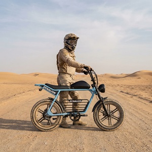 Moto tout-terrain <span class=keywords><strong>électrique</strong></span> Dune Ready Scrambler E avec freins à disque hydrauliques, pour la conduite hors <span class=keywords><strong>route</strong></span> sur les pistes de dunes de sable - Product Image 1