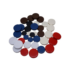 Accessoires de jeu personnalisés Jetons de <span class=keywords><strong>poker</strong></span> opaques ronds et vierges en acrylique pour jeu de table <span class=keywords><strong>Jeton</strong></span> en plastique 2.1cm 2.7cm 3.2cm - Product Image 1