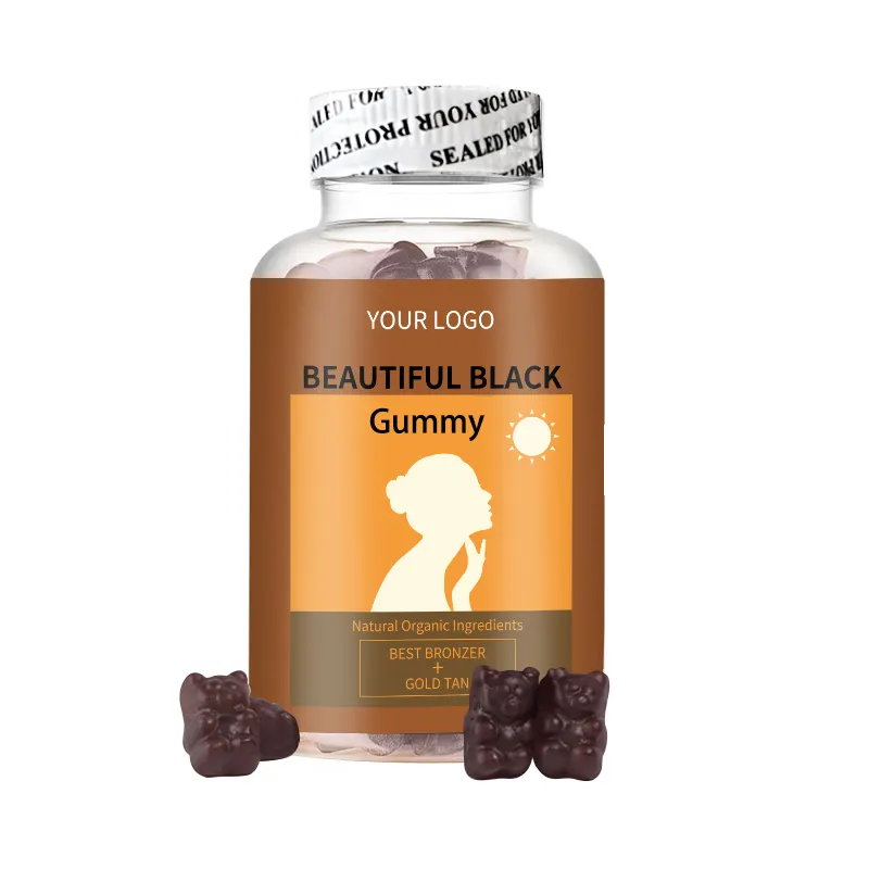 Gomitas de bronceado de etiqueta privada OEM con vitaminas para mujeres, productos de belleza, cápsulas, vitaminas para hombres recién nacidos, vitaminas, mermelada sexual, vitaminas